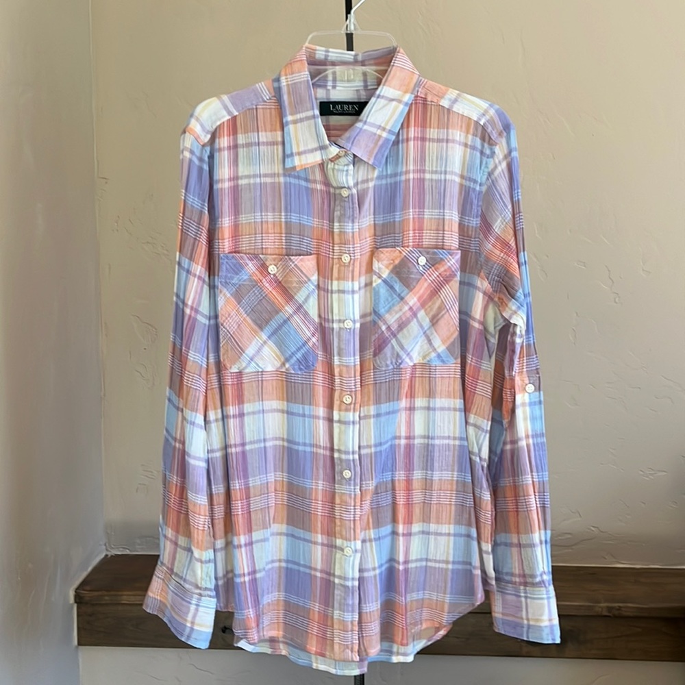 Gauze Like Blouse by Lauren